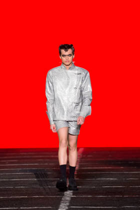 SãO PAULO, SP - 13.10.2026: SPFW N61 - The FORCA Studio fashion show took place this Wednesday (13), at Praça Charles Miller, during SPFW N61 in São Paulo, SP. In the photo, the Forca X collection, designed by creative directors Vivian Rivaben and Silvio De Marchi. x3031397x  VincentxBosson