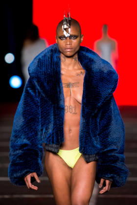 SãO PAULO, SP - 13.10.2026: SPFW N61 - The FORCA Studio fashion show took place this Wednesday (13), at Praça Charles Miller, during SPFW N61 in São Paulo, SP. In the photo, the Forca X collection, designed by creative directors Vivian Rivaben and Silvio De Marchi. x3031403x  VincentxBosson