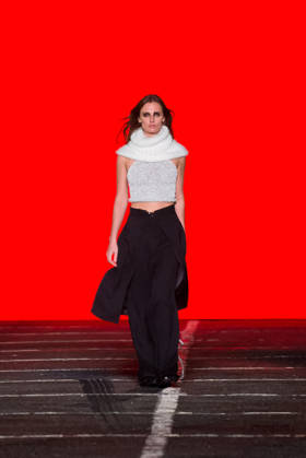 SãO PAULO, SP - 13.10.2026: SPFW N61 - The FORCA Studio fashion show took place this Wednesday (13), at Praça Charles Miller, during SPFW N61 in São Paulo, SP. In the photo, the Forca X collection, designed by creative directors Vivian Rivaben and Silvio De Marchi. x3031405x  VincentxBosson
