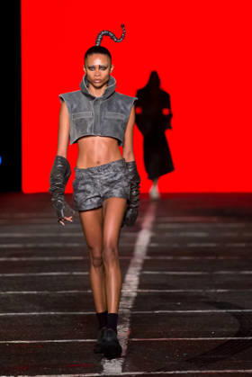 SãO PAULO, SP - 13.10.2026: SPFW N61 - The FORCA Studio fashion show took place this Wednesday (13), at Praça Charles Miller, during SPFW N61 in São Paulo, SP. In the photo, the Forca X collection, designed by creative directors Vivian Rivaben and Silvio De Marchi. x3031409x  VincentxBosson