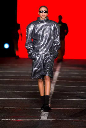 SãO PAULO, SP - 13.10.2026: SPFW N61 - The FORCA Studio fashion show took place this Wednesday (13), at Praça Charles Miller, during SPFW N61 in São Paulo, SP. In the photo, the Forca X collection, designed by creative directors Vivian Rivaben and Silvio De Marchi. x3031413x  VincentxBosson