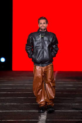 SãO PAULO, SP - 13.10.2026: SPFW N61 - The FORCA Studio fashion show took place this Wednesday (13), at Praça Charles Miller, during SPFW N61 in São Paulo, SP. In the photo, the Forca X collection, designed by creative directors Vivian Rivaben and Silvio De Marchi. x3031414x  VincentxBosson