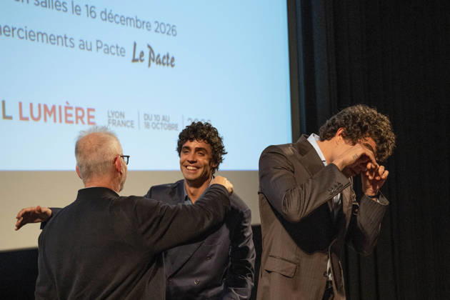 Preview of *La Bola Nega*, Thierry Fremaux, Javier Ambrossi, Javier Calvo 460454 October 13, 2026 Rhône, Lyon, France  Copyright: xMaksxHimx xStarfacex STAR_460454_017