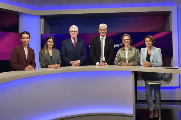 in der ARD-Talkshow maischberger im Studio Berlin Adlershof. Berlin, 13.10.2026
