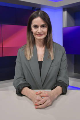 Iris Sayram in der ARD-Talkshow maischberger im Studio Berlin Adlershof. Berlin, 13.10.2026
