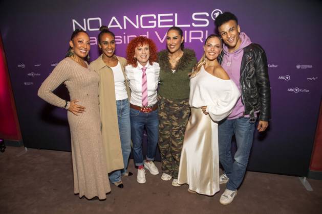 ABB NOANGELS-Jessica Wahls, Hadnet Tesfai, Sandy Mölling Senna Guemmour und Prince Damien zu Gast bei der exklusiven Preview der ARD-Doku NO ANGELS - DAS SIND WIR im Colosseum Berlinam 13.10.2026 Berlin Deutschland