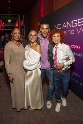 ABB NOANGELS- Jessica Wahls, Sandy Mölling, Prince Damien und Lucy Diakovska zu Gast bei der exklusiven Preview der ARD-Doku NO ANGELS - DAS SIND WIR im Colosseum Berlinam 13.10.2026 Berlin Deutschland
