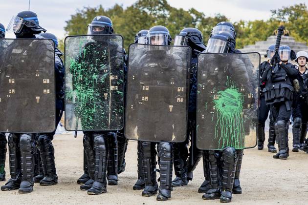 Photos from the student demonstrations in Paris on October 13, 2026 Vincenzo Arnone Bestimage Photos from the student demonstrations in Paris on October 13, 2026 Paris, France  Copyright: xVincenzoxArnonex xBestimagexVincenzoxArnonex xBestimagex