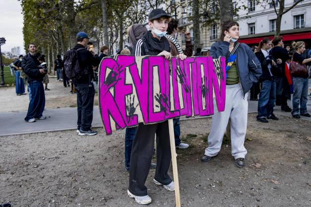 Photos from the student demonstrations in Paris on October 13, 2026 Vincenzo Arnone Bestimage Photos from the student demonstrations in Paris on October 13, 2026 Paris, France  Copyright: xVincenzoxArnonex xBestimagexVincenzoxArnonex xBestimagex