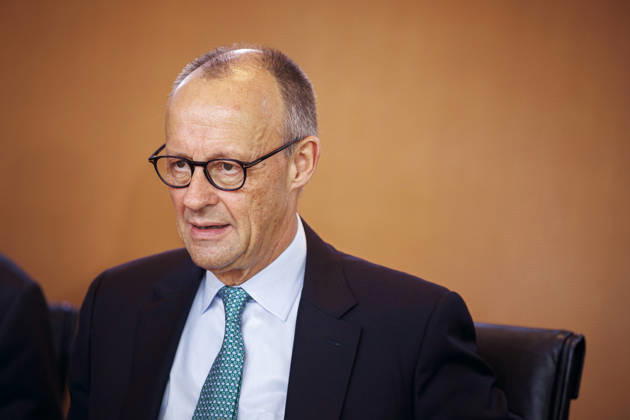 Friedrich Merz (CDU), Bundeskanzler, aufgenommen vor Beginn der 62. Kabinettsitzung im Bundeskanzleramt. Berlin, 14.10.2026. Berlin Deutschland Copyright: xThomasxTrutschelx