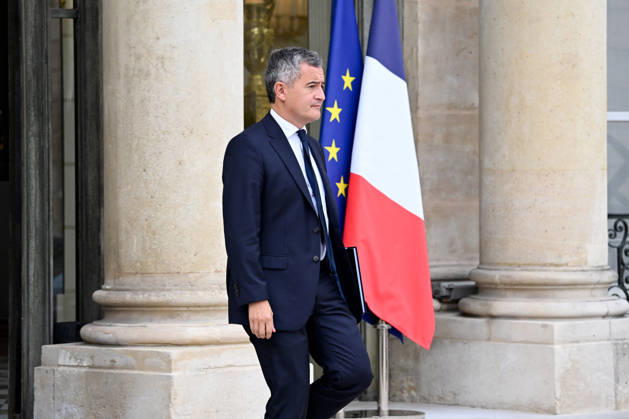 Weekly Cabinet Meeting at the Elysee Palace French Minister of Justice Gerald Darmanin leaves after the weekly cabinet meeting (Conseil des ministres) at the Elysee Palace in Paris, France, on October 14, 2026. Photo by Tomas Stevens ABACAPRESS.COM Paris France  Copyright: xStevensxTomas ABACAx