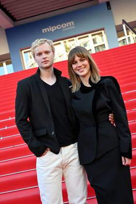 Edvin Endre and Alicia von Rittberg for *Queen Silvia* at MIPCOM 2026 at the Palais des Festivals for the world premiere screening in Cannes on October 13, 2026. MIPCOM is the International Market for Audiovisual Content and Co-production. Every year, in October, TV and media professionals in Cannes for four days of business, discussions, and networking. Bruno Bebert Bestimage Queen Silvia World premiere screening during MIPCOM 2026 at the Palais des Festivals in Cannes, Southern France, on October 13, 2026. Cannes, France  Copyright: xBrunoxBebertx xBestimagexBrunoxBebertx xBestimagex