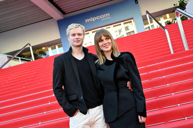 Edvin Endre and Alicia von Rittberg for *Queen Silvia* at MIPCOM 2026 at the Palais des Festivals for the world premiere screening in Cannes on October 13, 2026. MIPCOM is the International Market for Audiovisual Content and Co-production. Every year, in October, TV and media professionals in Cannes for four days of business, discussions, and networking. Bruno Bebert Bestimage Queen Silvia World premiere screening during MIPCOM 2026 at the Palais des Festivals in Cannes, Southern France, on October 13, 2026. Cannes, France  Copyright: xBrunoxBebertx xBestimagexBrunoxBebertx xBestimagex