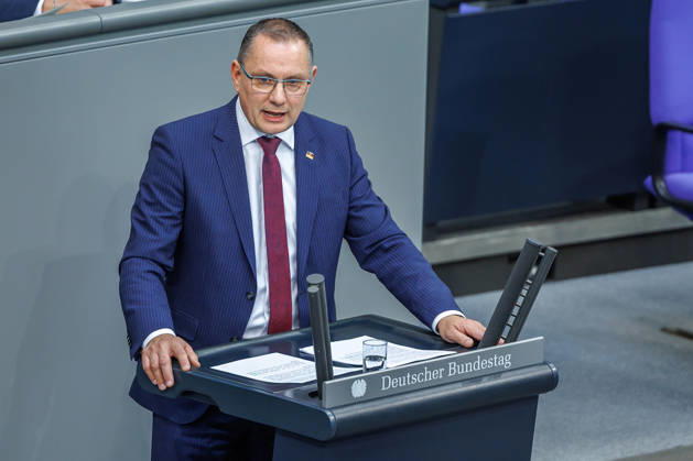 Bundestag Tino Chrupalla (AfD) im Deutschen Bundestag am 14.10.26 in Berlin. Berlin Berlin Deutschland Bundestag