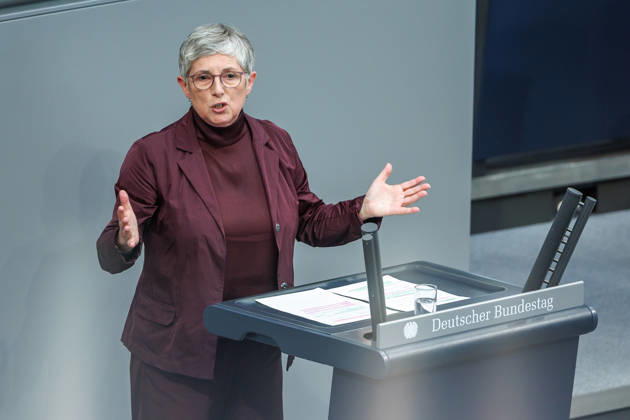 Bundestag Britta Haßelmann (Bündnis 90 Die Grünen) im Deutschen Bundestag am 14.10.26 in Berlin. Berlin Berlin Deutschland Bundestag