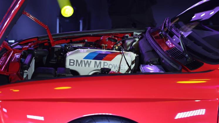 Carwalk zur Essen Motor Show - Große Fotostrecke der spektakulären Autos ** NUR FÜR REDAKTIONELLE ZWECKE ** EDITORIAL USE ONLY **<p>BMW M3 Evolution II zur Essen Motor Show am 14. Okotber 2026 in der Messe Essen in Essen-Rüttenscheid. Deutschland Nordrhein-Westfalen Essen Copyright: ChristofxKöpsel