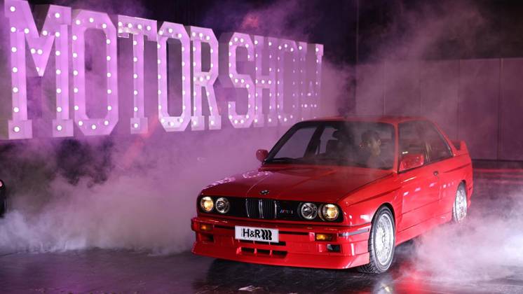 Carwalk zur Essen Motor Show - Große Fotostrecke der spektakulären Autos ** NUR FÜR REDAKTIONELLE ZWECKE ** EDITORIAL USE ONLY **<p>BMW M3 Evolution II zur Essen Motor Show am 14. Okotber 2026 in der Messe Essen in Essen-Rüttenscheid. Deutschland Nordrhein-Westfalen Essen Copyright: ChristofxKöpsel