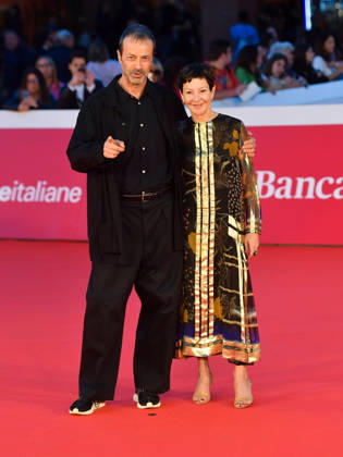 IPA89682862 - Rome, 2026 Film Festival Evening 2 Red carpet for the film ELSINORE. Pictured: Andrea Occhipinti, Gabrielle Tana  Copyright: xVincenzoxLandix xPoolxRomaxFilmxFestx2026x IPA89682862