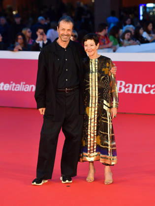 IPA89682864 - Rome, 2026 Film Festival Evening 2 Red Carpet for the film ELSINORE In the photo: Andrea Occhipinti, Gabrielle Tana  Copyright: xVincenzoxLandix xPoolxRomaxFilmxFestx2026x IPA89682864