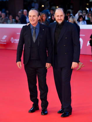 IPA89683522 - Rome, 2026 Film Festival Evening 2 Red carpet for the film *BRIANZA* In the photo: Simone Catania, Paolo Pierobon, Fausto Russo Alesi  Copyright: xVincenzoxLandix xPoolxRomaxFilmxFestx2026x IPA89683522
