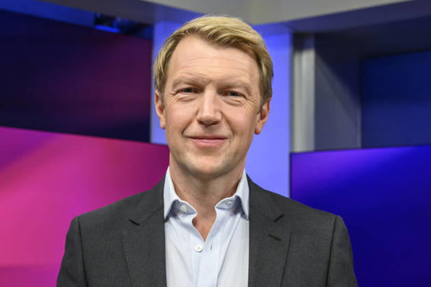 im Bild v.l.: Markus Preiß (Leiter ARD-Hauptstadtstudio), GER, Berlin, Studio, zu Gast bei Maischberger, politische Talkshow, TV, Format, mit Moderatorin Sandra Maischberger, Das Erste, aus Adlershof Am Studio 20, 14.10.2026, Copyright: HMBxMedia UwexKoch
