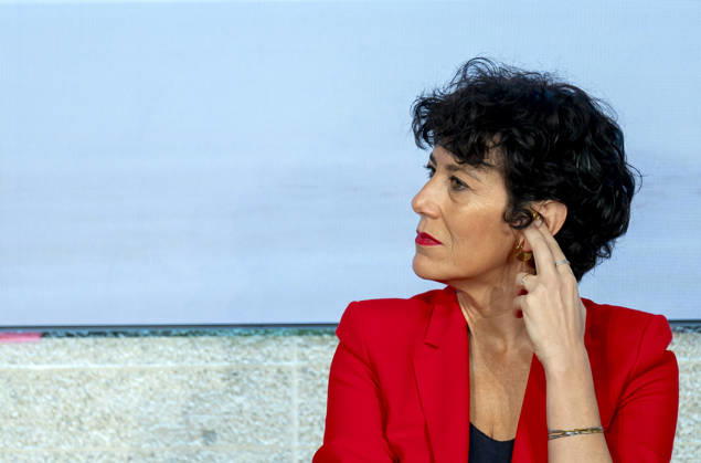 Elma Saiz Opens the 2026 Pensions Forum Elma Saiz, Minister of Inclusion, Social Security, and Migration and government spokesperson, during the opening of the 2026 Pensions Forum at the COAM headquarters on October 15, 2026, in Madrid, Spain. The forum was organized by APD, BBVA Seguros, Ibercaja, Marsh, Santander Seguros, and VidaCaixa. October 15, 2026, Madrid, Spain Copyright: xAlbertoxOrtegax 7846797