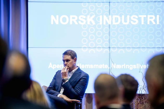Norsk Industri Offshore sitt apne medlemsmote Oslo 20261015. Harald Solberg, administrerende direktor i Norsk Industri, pa Norsk Industri Offshore sitt apne medlemsmote i Naeringslivets hus. Foto: Stian Lysberg Solum NTB Oslo Norge HKaAv0g40J0 EDITORIAL USE ONLY Ref:_BUSHKaAv0g40J0.jpg Copyright: xStianxLysbergxSolumx xNTBx