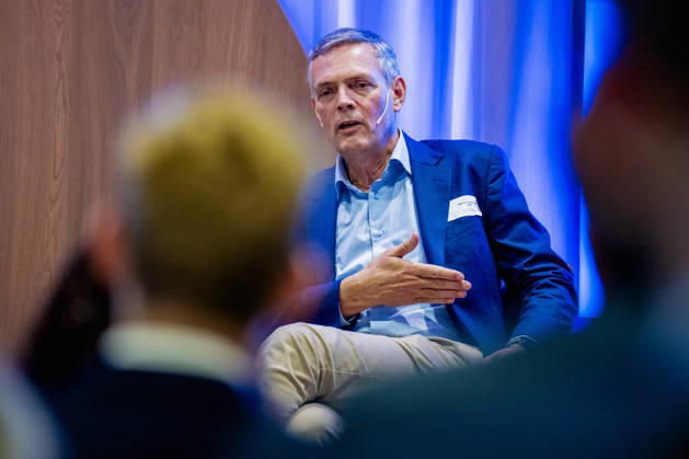 Norsk Industri Offshore sitt apne medlemsmote Oslo 20261015. Bjarne Schieldrop, sjefanalytiker i SEB, pa Norsk Industri Offshore sitt apne medlemsmote i Naeringslivets hus. Foto: Stian Lysberg Solum NTB Oslo Norge mIG6ZDxmPPA EDITORIAL USE ONLY Ref:_BUSmIG6ZDxmPPA.jpg Copyright: xStianxLysbergxSolumx xNTBx
