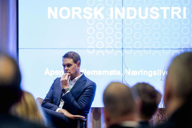 Norsk Industri Offshore sitt apne medlemsmote Oslo 20261015. Harald Solberg, administrerende direktor i Norsk Industri, pa Norsk Industri Offshore sitt apne medlemsmote i Naeringslivets hus. Foto: Stian Lysberg Solum NTB Oslo Norge rUw6vzppBTM EDITORIAL USE ONLY Ref:_BUSrUw6vzppBTM.jpg Copyright: xStianxLysbergxSolumx xNTBx