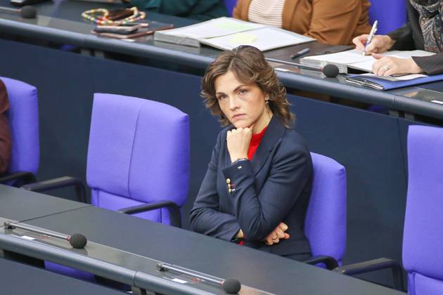 Berlin, Deutschland, 15.10.2026: Deutscher Bundestag: 102. Bundestagssitzung: Elisabeth Kaiser (SPD) Copyright: xdtsxNachrichtenagenturx dts_139281