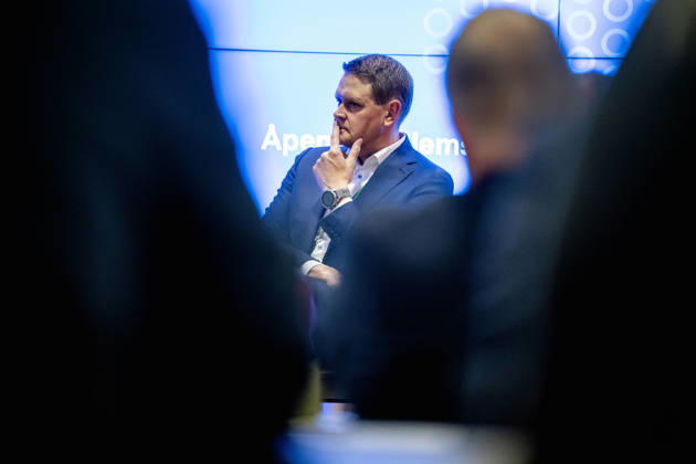 Norsk Industri Offshore sitt apne medlemsmote Oslo 20261015. Harald Solberg, administrerende direktor i Norsk Industri, pa Norsk Industri Offshore sitt apne medlemsmote i Naeringslivets hus. Foto: Stian Lysberg Solum NTB Oslo Norge DdY6lmvpQas EDITORIAL USE ONLY Ref:_BUSDdY6lmvpQas.jpg Copyright: xStianxLysbergxSolumx xNTBx