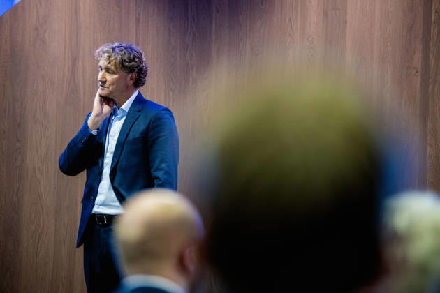 Norsk Industri Offshore sitt apne medlemsmote Oslo 20261015. Hakon Skjonberg, styreleder i Norsk Industri Offshore, pa Norsk Industri Offshore sitt apne medlemsmote i Naeringslivets hus. Foto: Stian Lysberg Solum NTB Oslo Norge I6A2SpqcVC0 EDITORIAL USE ONLY Ref:_BUSI6A2SpqcVC0.jpg Copyright: xStianxLysbergxSolumx xNTBx