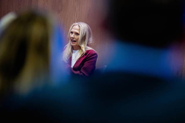 Norsk Industri Offshore sitt apne medlemsmote Oslo 20261015. Sunniva Tofte i Kongsberg Gruppen pa Norsk Industri Offshore sitt apne medlemsmote i Naeringslivets hus. Foto: Stian Lysberg Solum NTB Oslo Norge iVprXzl1ZvE EDITORIAL USE ONLY Ref:_BUSiVprXzl1ZvE.jpg Copyright: xStianxLysbergxSolumx xNTBx