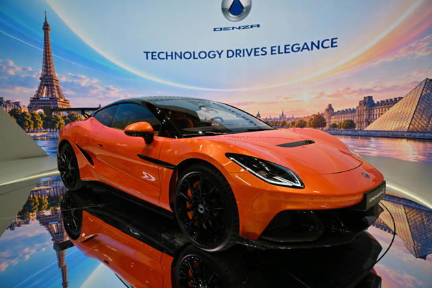 Paris Motor Show 2026 PARIS, FRANCE - OCTOBER 15: The Denza Z9GT electric sports car on display at the Paris Motor Show (Mondial de l Auto) in Paris, France on October 15, 2026. Mustafa Yalcin Anadolu Paris France. Editorial use only. Please get in touch for any other usage.  Copyright: x2026xAnadoluxMustafaxYalcinx