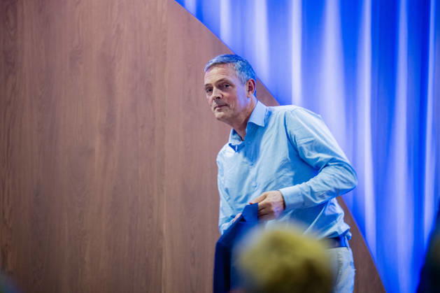 Norsk Industri Offshore sitt apne medlemsmote Oslo 20261015. Bjarne Schieldrop, sjefanalytiker i SEB, pa Norsk Industri Offshore sitt apne medlemsmote i Naeringslivets hus. Foto: Stian Lysberg Solum NTB Oslo Norge NyTBAwhB2xU EDITORIAL USE ONLY Ref:_BUSNyTBAwhB2xU.jpg Copyright: xStianxLysbergxSolumx xNTBx