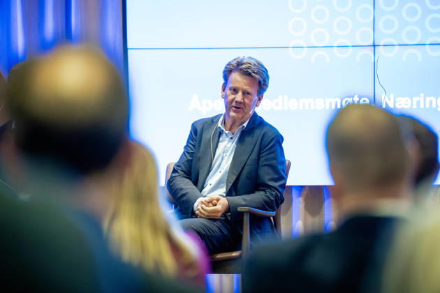 Norsk Industri Offshore sitt apne medlemsmote Oslo 20261015. Mads Andersen, President og CEO i Aibel, pa Norsk Industri Offshore sitt apne medlemsmote i Naeringslivets hus. Foto: Stian Lysberg Solum NTB Oslo Norge qu1-TlrzJVQ EDITORIAL USE ONLY Ref:_BUSqu1-TlrzJVQ.jpg Copyright: xStianxLysbergxSolumx xNTBx