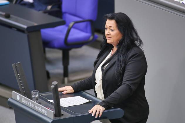 Berlin, Deutschland, 15.10.2026: Deutscher Bundestag: 102. Bundestagssitzung: Birgit Bessin, AfD Copyright: xdtsxNachrichtenagenturx dts_139297