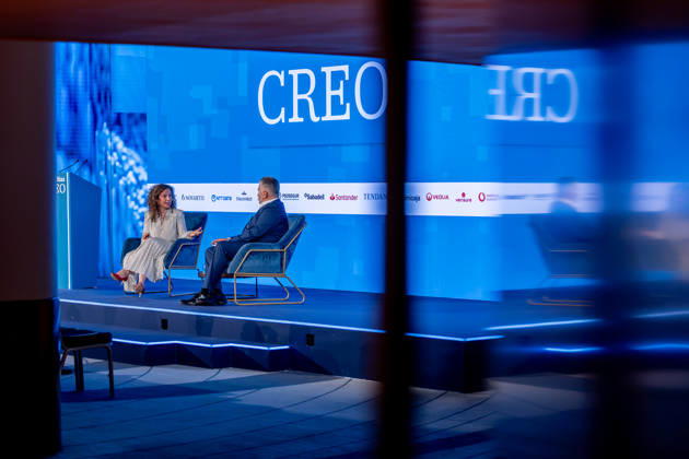 Second Day of the CREO Forum Maria Jesus Lopez Solás, Iberia’s Commercial Director of Network Development and Alliances, speaks during the third edition of the CREO Forum at the Westin Palace Hotel in Madrid on October 15, 2026, in Madrid, Spain. The forum, organized by the newspaper Cinco Días, is being held on October 14 and 15 under the acronym that defines its core values: Growth, Responsibility, Excellence, and Opportunity. October 15, 2026, Madrid, Spain Copyright: xRicardoxRubiox 7847862