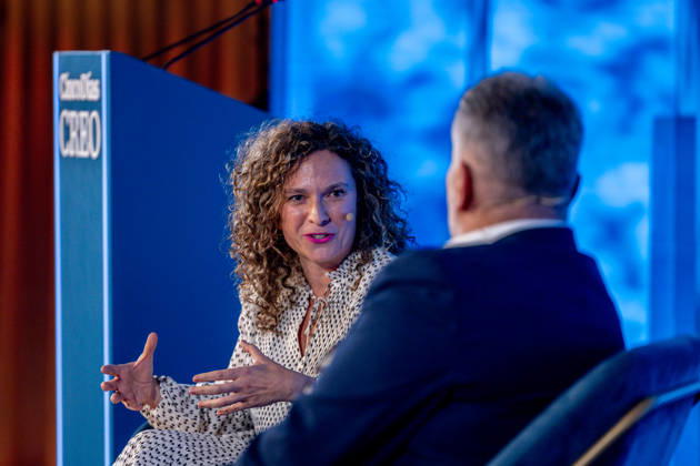 Second Day of the CREO Forum Maria Jesus Lopez Solás, Iberia’s Commercial Director of Network Development and Alliances, speaks during the third edition of the CREO Forum at the Westin Palace Hotel in Madrid on October 15, 2026, in Madrid, Spain. The forum, organized by the newspaper Cinco Días, is being held on October 14 and 15 under the acronym that defines its core values: Growth, Responsibility, Excellence, and Opportunity. October 15, 2026, Madrid, Spain Copyright: xRicardoxRubiox 7847860