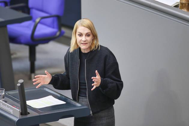 Berlin, Deutschland, 15.10.2026: Deutscher Bundestag: 102. Bundestagssitzung: Nicole Gohlke, Linke Copyright: xdtsxNachrichtenagenturx dts_139282