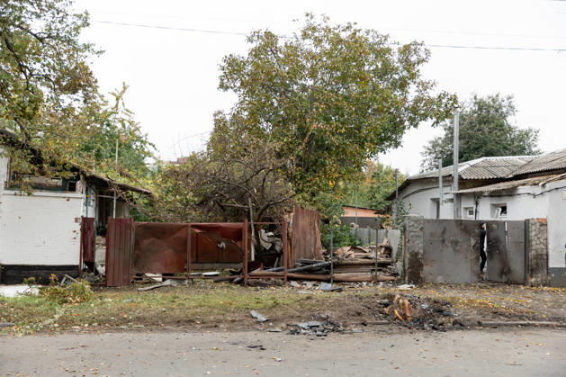 Russian attack towards civilian infrastructure in Ukraine’s Poltava DNIPRO, UKRAINE - OCTOBER 15: (----EDITORIAL USE ONLY - MANDATORY CREDIT - DNIPROPETROVSK REGIONAL MILITARY ADMINISTRATION OF UKRAINE HANDOUT - NO MARKETING NO ADVERTISING CAMPAIGNS - DISTRIBUTED AS A SERVICE TO CLIENTS---- HANDOUT - NO MARKETING NO ADVERTISING CAMPAIGNS - DISTRIBUTED AS A SERVICE TO CLIENTS----) A view of the destruction after the Russian combined attack towards civilian infrastructure and damaged a school building, an apartment building, three private houses, an administrative building, and four vehicles on Poltava, Ukraine on October 15, 2026. Dnipropetrovsk Regional Military Anadolu Dnipropetrovs ka Oblast Ukraine. Editorial use only. Please get  Copyright: x2026xAnadoluxDnipropetrovskxRegionalxMilitaryx