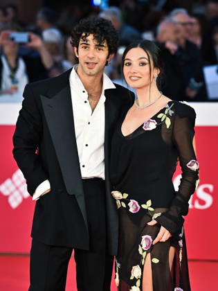 IPA89724184 - Rome, 2026 Film Festival Night 3 Red Carpet for the film Je so Pazzo. Pictured: MariaSole Pollio, Massimiliano Caiazzo  Copyright: xMaurizioxD Avanzox xPoolxRomaxFilmxFestx2026x IPA89724184