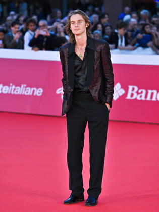 IPA89724394 - Rome, 2026 Film Festival Night 3 Red Carpet for the film Je so Pazzo. Pictured: Luca Chikovani  Copyright: xMaurizioxD Avanzox xPoolxRomaxFilmxFestx2026x IPA89724394