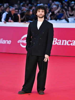 IPA89724418 - Rome, 2026 Film Festival Night 3 Red Carpet for the film Je so Pazzo. Pictured: Yuri Pascale Langer  Copyright: xMaurizioxD Avanzox xPoolxRomaxFilmxFestx2026x IPA89724418