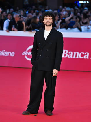 IPA89724423 - Rome, 2026 Film Festival Night 3 Red Carpet for the film Je so Pazzo. Pictured: Yuri Pascale Langer  Copyright: xMaurizioxD Avanzox xPoolxRomaxFilmxFestx2026x IPA89724423