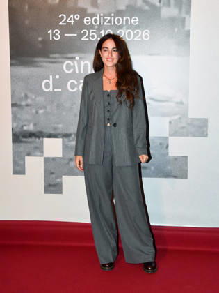 IPA89729034 - Roma Cinema Fest 2026. Night 3 Red Carpet for the film Idda. Pictured: Federica D™amore  Copyright: xVincenzoxLandix xPoolxRomaxFilmxFestx2026x IPA89729034