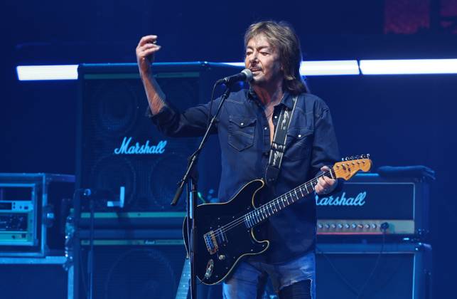 Chris Norman & Band - Lifelines Tour 2026 - Erfurt EDITORIAL USE ONLY NUR ZUR REDAKTIONELLEN NUTZUNG 15.10.2026, Erfurt, Messehalle, Chris Norman & Band - Lifelines Tour 2026 (Christopher Ward) Chris Norman ist ein britischer Singer-Songwriter, der von 1975 bis 1986 Saenger und Gitarrist der britischen Pop- Rockband Smokie war