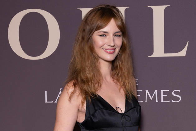 Moulin Paris Film Premiere Louise Bourgoin attends Moulin Paris Film Premiere at Max Linder on October 15, 2026 in Paris, France. Photo by Nasser Berzane ABACAPRESS.COM Paris France  Copyright: xBerzanexNasser ABACAx
