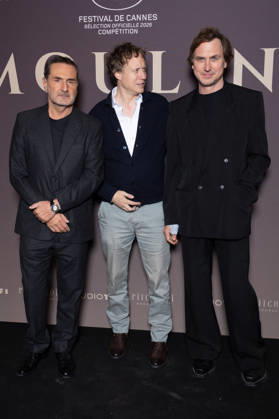 Moulin Paris Film Premiere Gilles Lellouche, László Nemes, Lars Eidinger attends Moulin Paris Film Premiere at Max Linder on October 15, 2026 in Paris, France. Photo by Nasser Berzane ABACAPRESS.COM Paris France  Copyright: xBerzanexNasser ABACAx