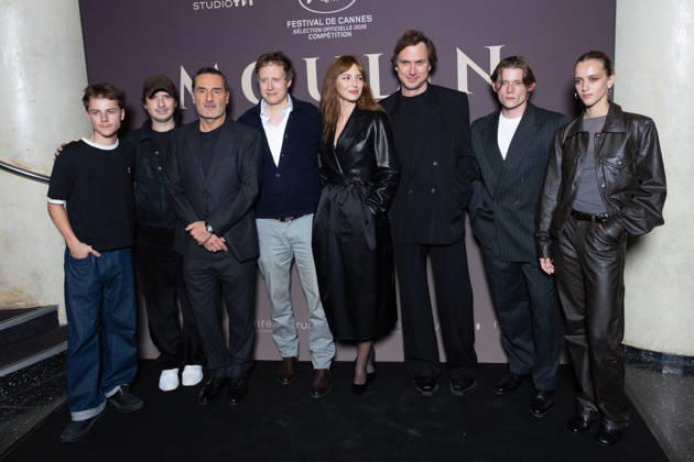 Moulin Paris Film Premiere Felix Lefebvre, Olivier Demangel, Gilles Lellouche, László Nemes, Louise Bourgoin, Lars Eidinger, Max Warburton and Hortense de GromardFelix Lefebvre, Olivier Demangel, Gilles Lellouche, László Nemes, Louise Bourgoin, Lars Eidinger, Max Warburton and Hortense de Gromard attends Moulin Paris Film Premiere at Max Linder on October 15, 2026 in Paris, France. Photo by Nasser Berzane ABACAPRESS.COM Paris France  Copyright: xBerzanexNasser ABACAx